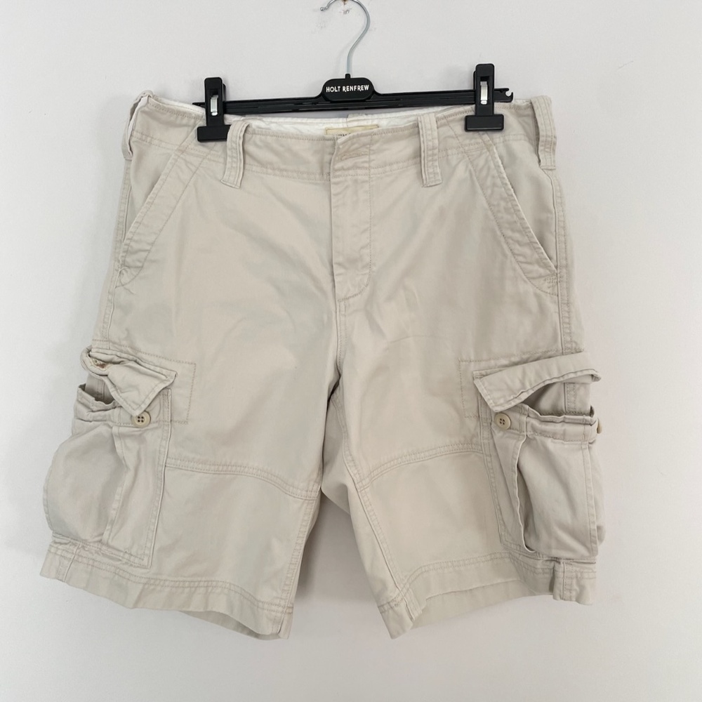 Denim&Supply by Ralph Lauren Cargo White Shorts Size 34